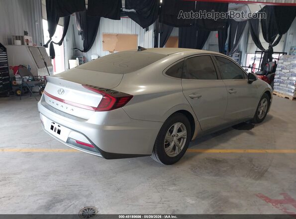 5NPEG4JA2MH076957 2021 HYUNDAI SONATA Silver უკანა მარჯვენა