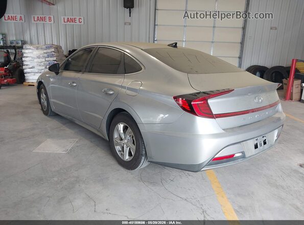 5NPEG4JA2MH076957 2021 HYUNDAI SONATA Silver უკანა მარცხენა