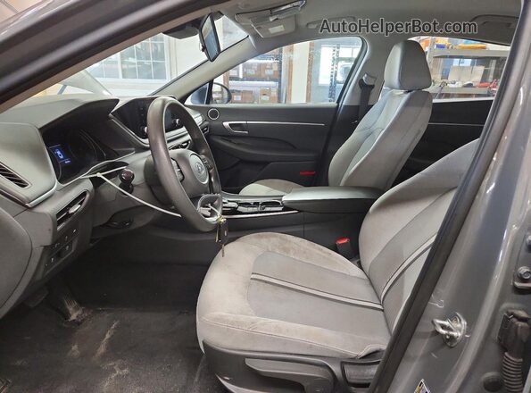 5NPEG4JA2MH112842 2021 HYUNDAI SONATA Gray Vista interior delantera