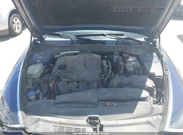 5NPEG4JA3MH105771 2021 HYUNDAI SONATA Синий Вид сзади