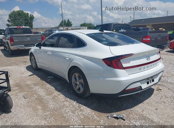 5NPEG4JA3NH133605 2022 HYUNDAI SONATA White Tył lewy