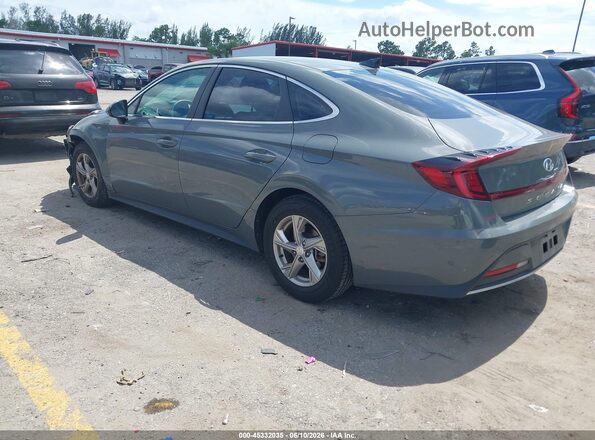 5NPEG4JA4NH147075 2022 HYUNDAI SONATA Gray Rear left