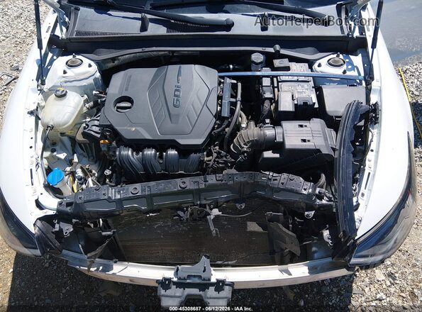 5NPEG4JA5MH068142 2021 HYUNDAI SONATA White Widok z tyłu