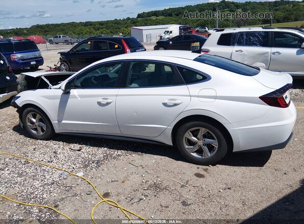 5NPEG4JA5MH068142 2021 HYUNDAI SONATA White Widok wnętrza 360 stopni