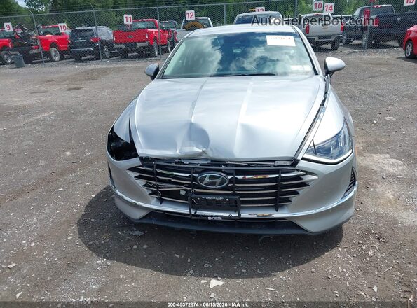 5NPEG4JA5MH103536 2021 HYUNDAI SONATA Silver Widok z przodu