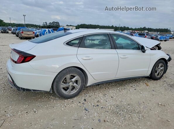 5NPEG4JA6MH063659 2021 HYUNDAI SONATA Белый Задняя правая четверть