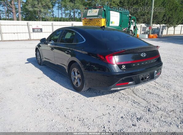 5NPEG4JA7MH128339 2021 HYUNDAI SONATA Black Rear left