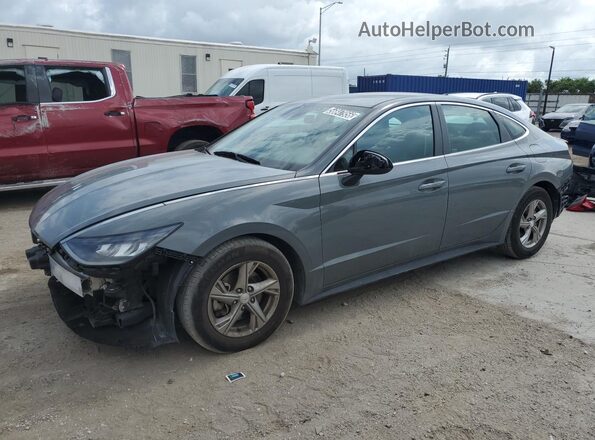 5NPEG4JA8MH127328 2021 HYUNDAI SONATA Gray 