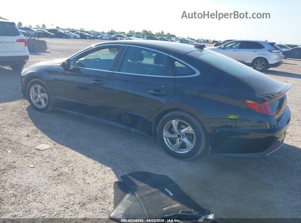 5NPEG4JA9LH047695 2020 HYUNDAI SONATA Черный Задняя левая четверть