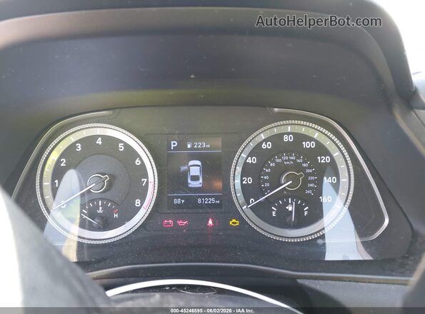 5NPEG4JA9LH047695 2020 HYUNDAI SONATA Черный Вид задних сидений
