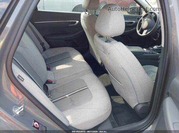 5NPEG4JA9LH052346 2020 HYUNDAI SONATA Gray Vista de la etiqueta del VIN