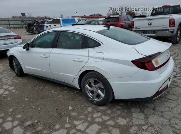 5NPEG4JA9MH070220 2021 HYUNDAI SONATA White Задня ліва чверть