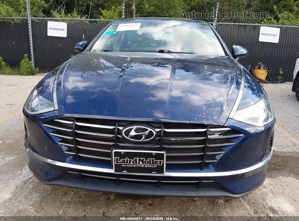 5NPEG4JA9MH103846 2021 HYUNDAI SONATA Blue Vista del cuadro de instrumentos