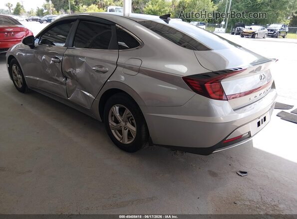 5NPEG4JA9MH119450 2021 HYUNDAI SONATA Silver Trasero izquierdo