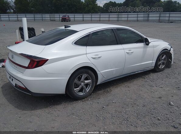 5NPEG4JAXLH009876 2020 HYUNDAI SONATA White Trasero derecho