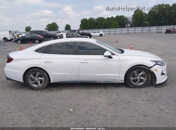 5NPEG4JAXLH009876 2020 HYUNDAI SONATA White Vista interior trasera