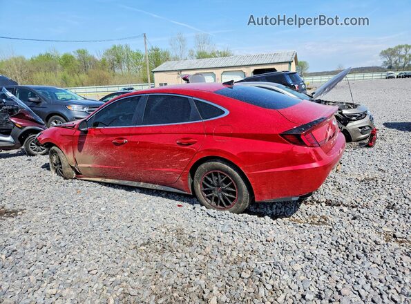 5NPEG4JAXLH034230 2020 HYUNDAI SONATA Red უკანა მარცხენა
