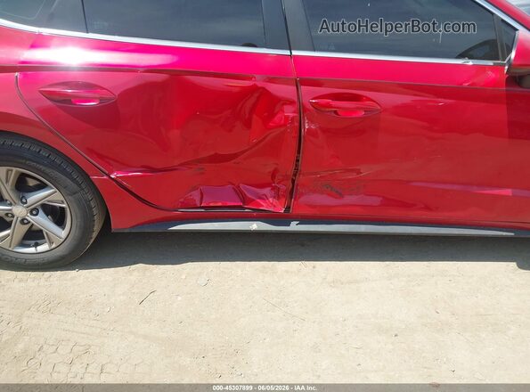 5NPEG4JAXLH046541 2020 HYUNDAI SONATA Red Vista frontal