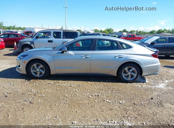 5NPEG4JAXMH066130 2021 HYUNDAI SONATA Silver Սալոնի 360 աստիճան տեսք