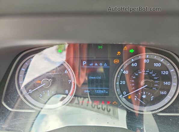 5NPEG4JAXMH073630 2021 HYUNDAI SONATA Red 