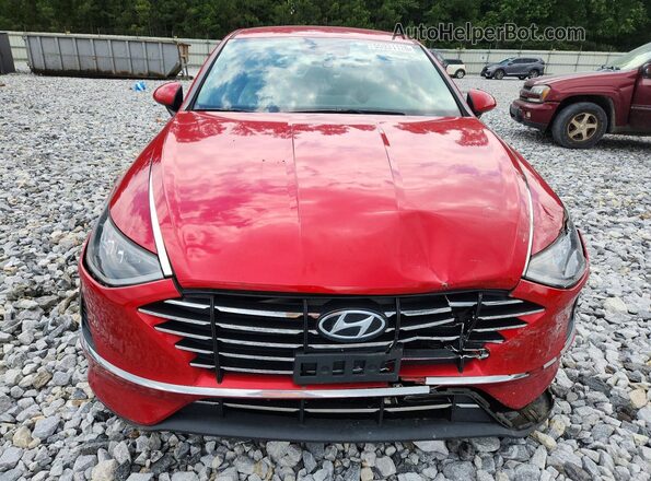 5NPEG4JAXMH073630 2021 HYUNDAI SONATA Red 