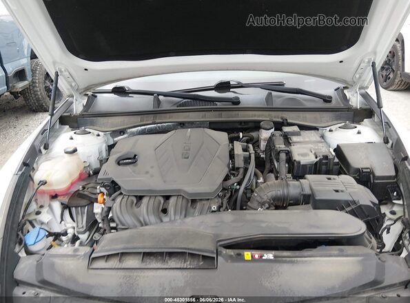 5NPEG4JAXMH106786 2021 HYUNDAI SONATA White Հետևի տեսք
