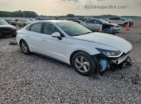 5NPEG4JAXMH110157 2021 HYUNDAI SONATA White Передня права чверть