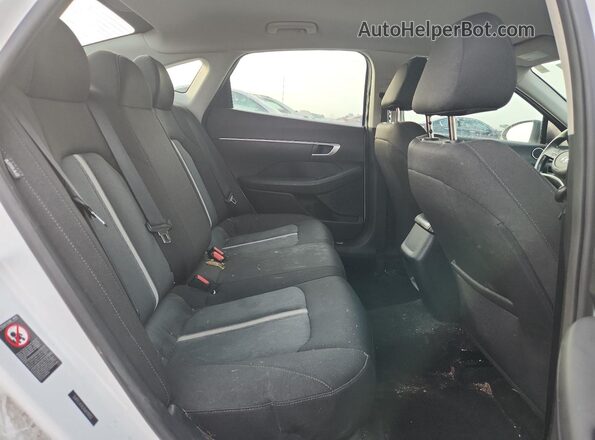 5NPEG4JAXMH110157 2021 HYUNDAI SONATA White Вид задніх сидінь