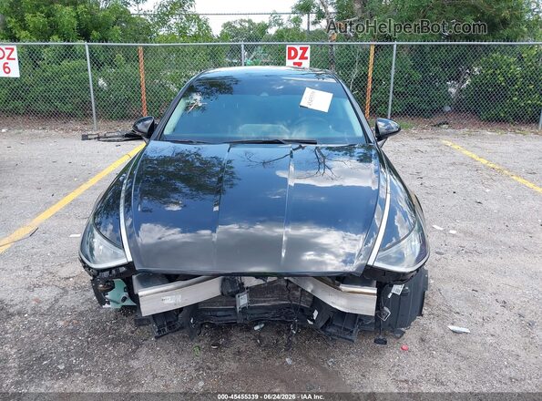 5NPEG4JAXNH141359 2022 HYUNDAI SONATA Black Սալոնի հետևի տեսք