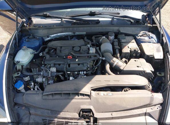 5NPEH4J20LH043864 2020 HYUNDAI SONATA Синий Вид сзади