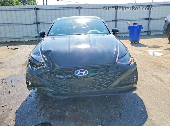 5NPEH4J20MH079569 2021 HYUNDAI SONATA Black 