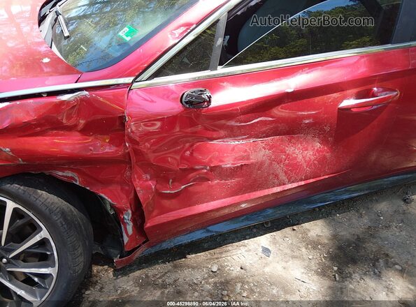 5NPEH4J20MH081130 2021 HYUNDAI SONATA Red Vista frontal
