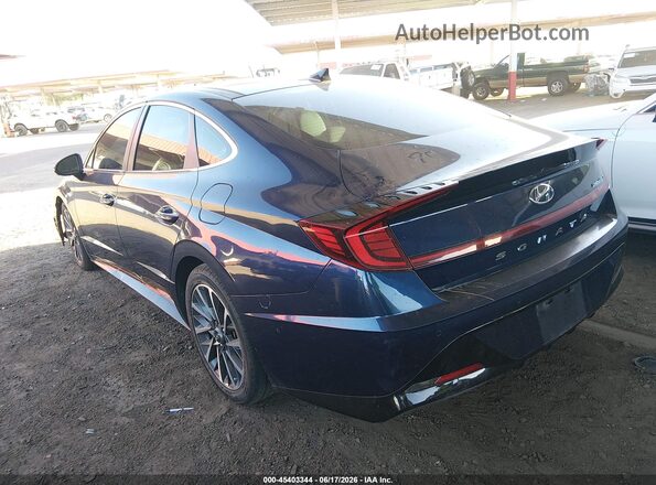 5NPEH4J21LH010761 2020 HYUNDAI SONATA Синий 