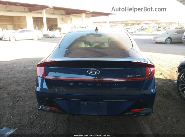 5NPEH4J21LH010761 2020 HYUNDAI SONATA Синий 