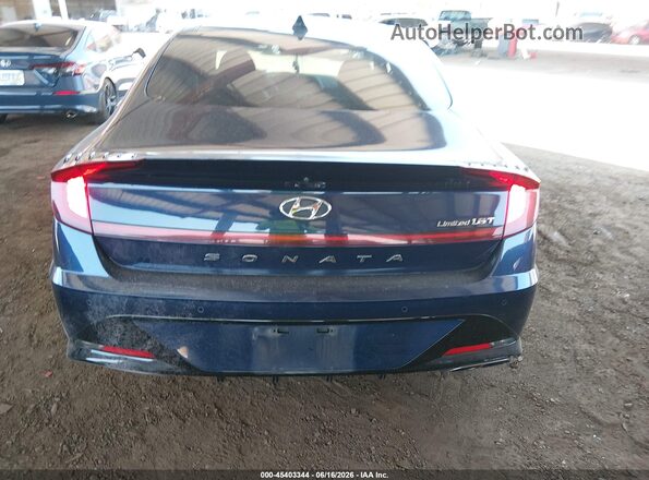 5NPEH4J21LH010761 2020 HYUNDAI SONATA Синий 