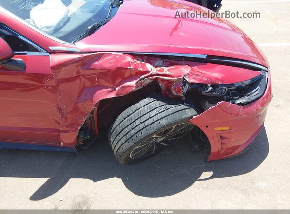 5NPEH4J21MH101451 2021 HYUNDAI SONATA Red Դիմացի տեսք