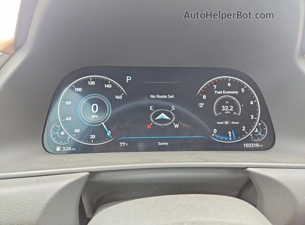 5NPEH4J22MH074681 2021 HYUNDAI SONATA Black Вид щитка приладів