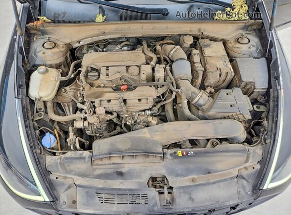 5NPEH4J22MH074681 2021 HYUNDAI SONATA Black Вид задньої частини салону
