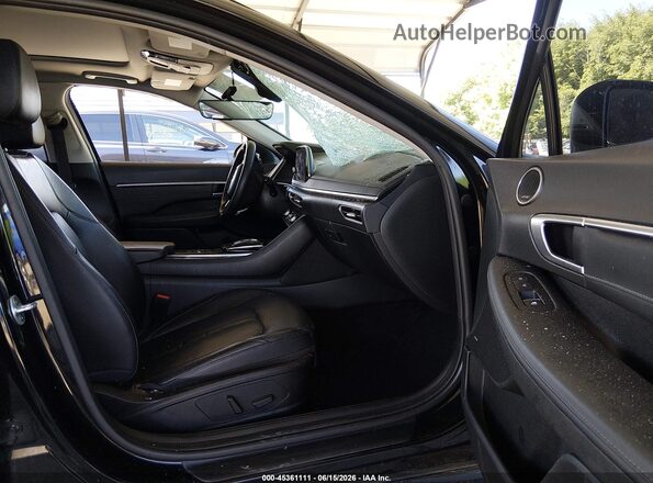 5NPEH4J23LH012186 2020 HYUNDAI SONATA Black 