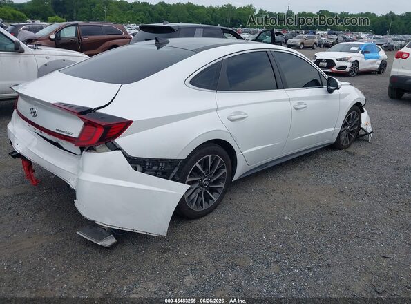 5NPEH4J23LH047052 2020 HYUNDAI SONATA White Tył prawy