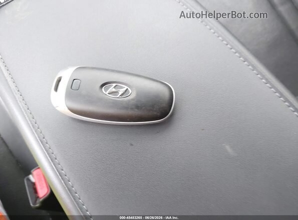 5NPEH4J23LH047052 2020 HYUNDAI SONATA White Widok deski rozdzielczej