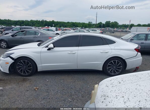 5NPEH4J23LH047052 2020 HYUNDAI SONATA White Widok wnętrza 360 stopni
