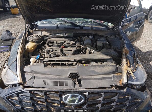 5NPEH4J23MH114394 2021 HYUNDAI SONATA Black Vista trasera
