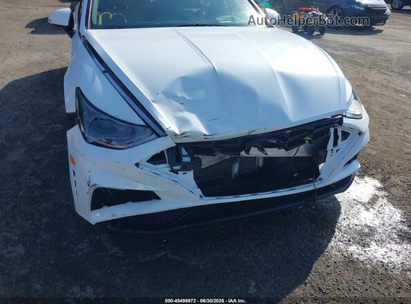 5NPEH4J24LH007014 2020 HYUNDAI SONATA White Front view