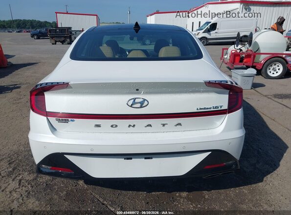 5NPEH4J24LH007014 2020 HYUNDAI SONATA White 