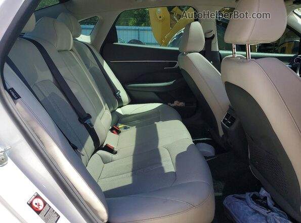 5NPEH4J26LH010450 2020 HYUNDAI SONATA Белый Вид задних сидений