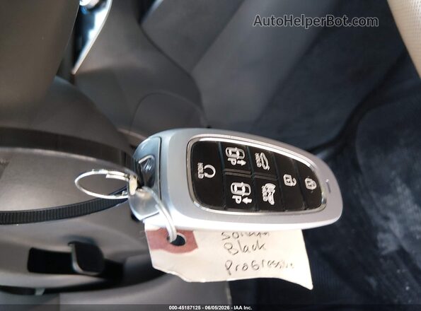 5NPEH4J26LH046252 2020 HYUNDAI SONATA Черный Вид панели приборов