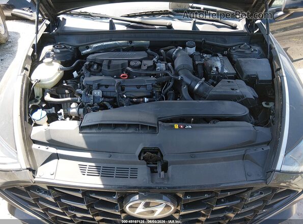 5NPEH4J26LH046252 2020 HYUNDAI SONATA Черный Вид сзади