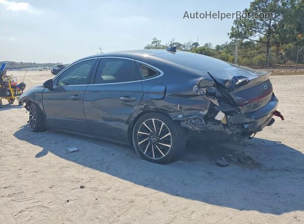 5NPEH4J26MH076224 2021 HYUNDAI SONATA Black 