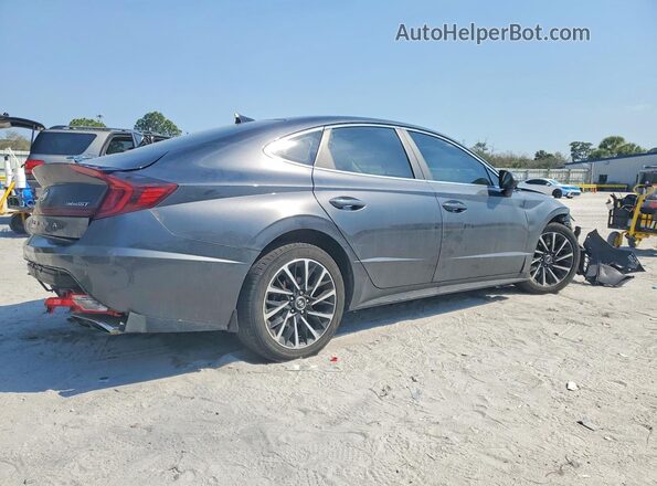 5NPEH4J26MH076224 2021 HYUNDAI SONATA Black 